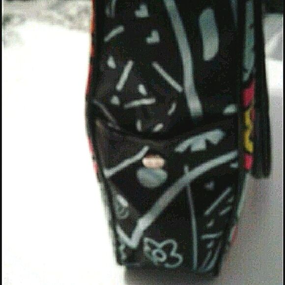 Kati Lez Retro Y2K Colorful Butterflies Trendy Artsy Tote Bag - Picture 4 of 8